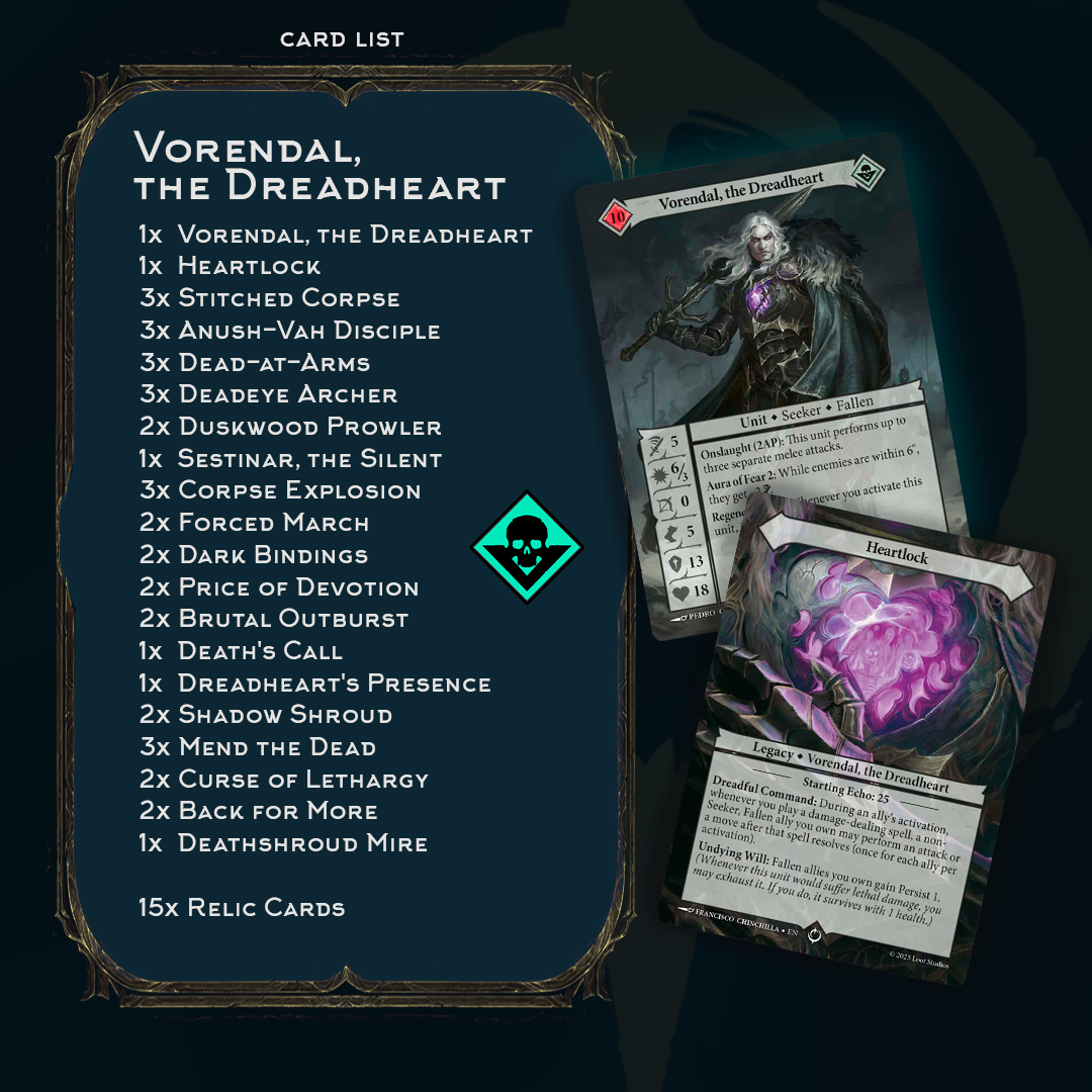 Mazo de buscador- Vorendal, the dreadheart - Imagen 3