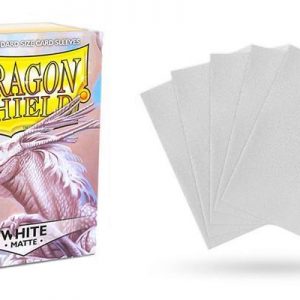 dragon shield matte sleeves white 100 1024x1024 2x df5fbe1f b350 4016 85cd 2187df7f23da