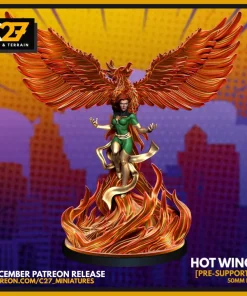 Hot Wings (Jean Grey Phoenix)