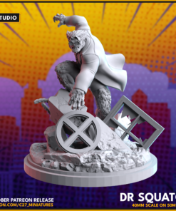 Dr. Squatch (Beast, lab coat version)