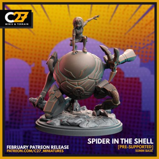 C27 2022 02 Spider in the Shell