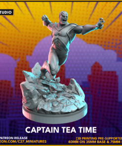 Captain tea time (Captain Britain)