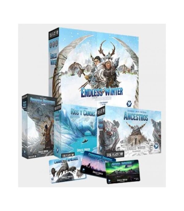endless winter pack juego base 3 expansiones 2 promos