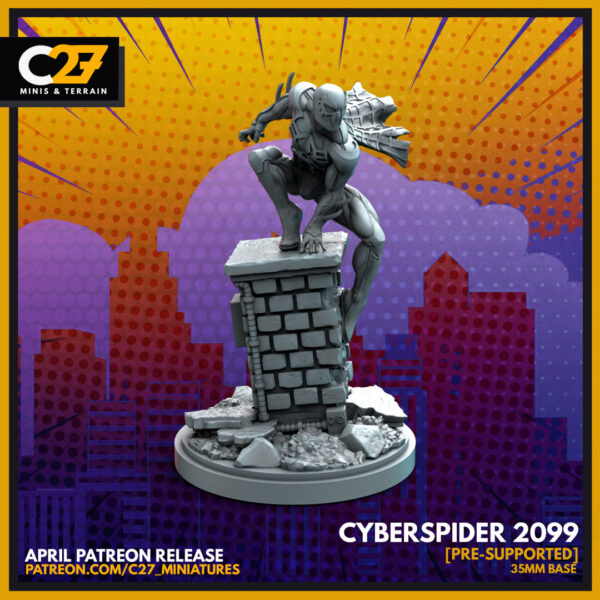 resize render cyberspider 2099