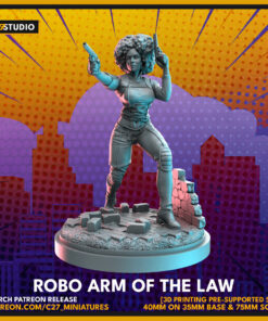Robo arm of the law (Misty Knight)